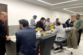 بازدید کارشناسان از کشتارگاه مرغ نوید شمال